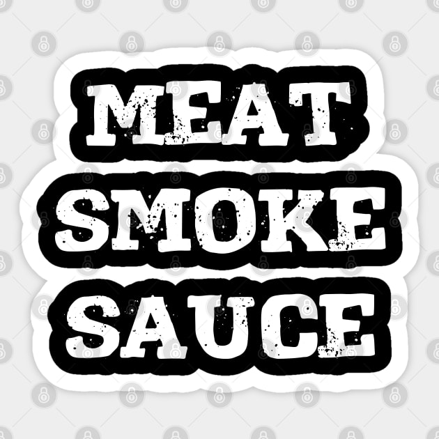 Meat Smoke Sauce Sticker by Emma